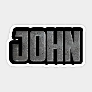 John Sticker